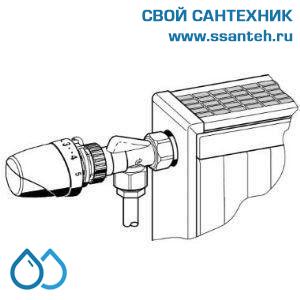 10446 Honeywell T2021W0 Thera-4 Design Термоголовка компактная для радиаторных клапанов, +6...+28°C,  М30 x 1,5, с нулевой отметкой (0°C)